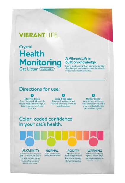 Unscented Color-Changing Cat Litter 8 Lb 2 Pack U9998