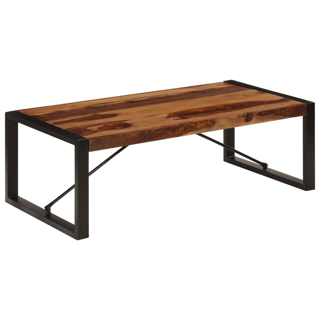 47.2"x23.6"x15.7" Solid Sheesham Wood Coffee Table T137