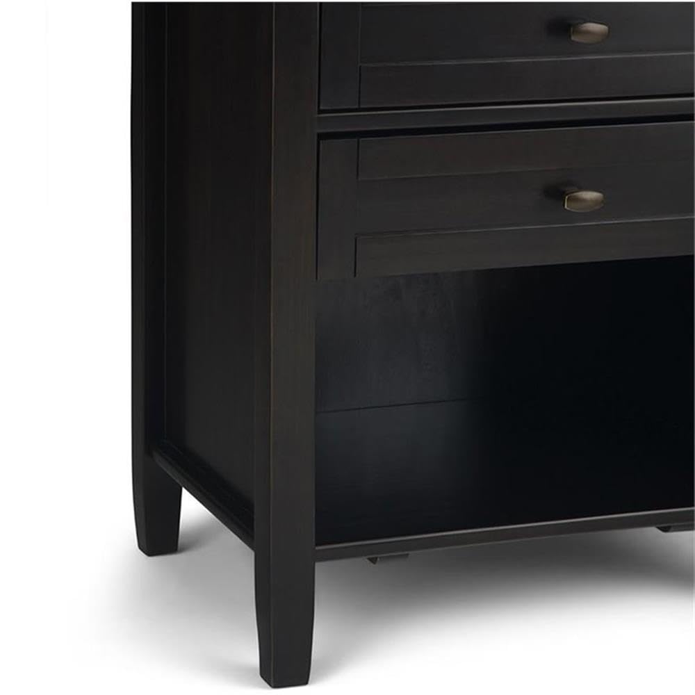 2-Piece Wood Nightstand Set E9737