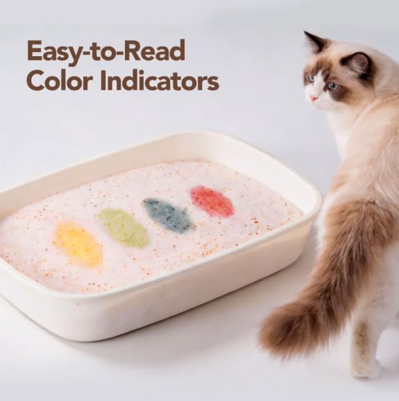 Unscented Color-Changing Cat Litter 8 Lb 2 Pack U9998