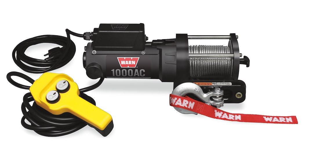 1000 lb 120V AC Electric Winch with Steel Cable A218729