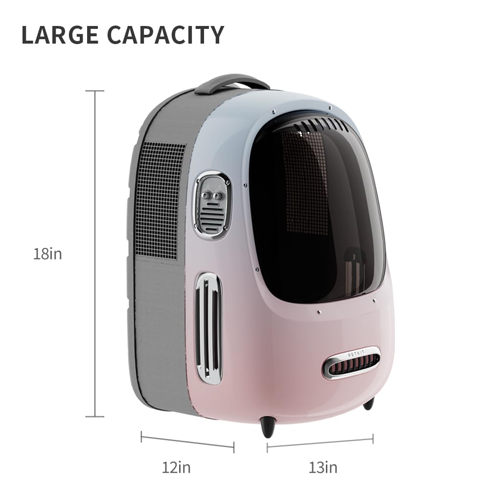 Cat Backpack Carrier with Inbuilt Fan & Light K566