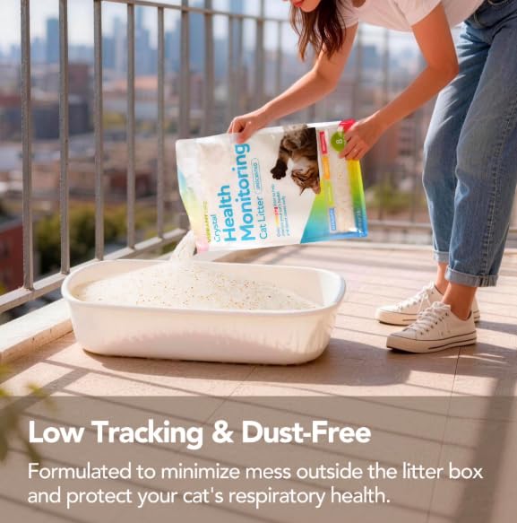 Unscented Color-Changing Cat Litter 8 Lb 2 Pack U9998