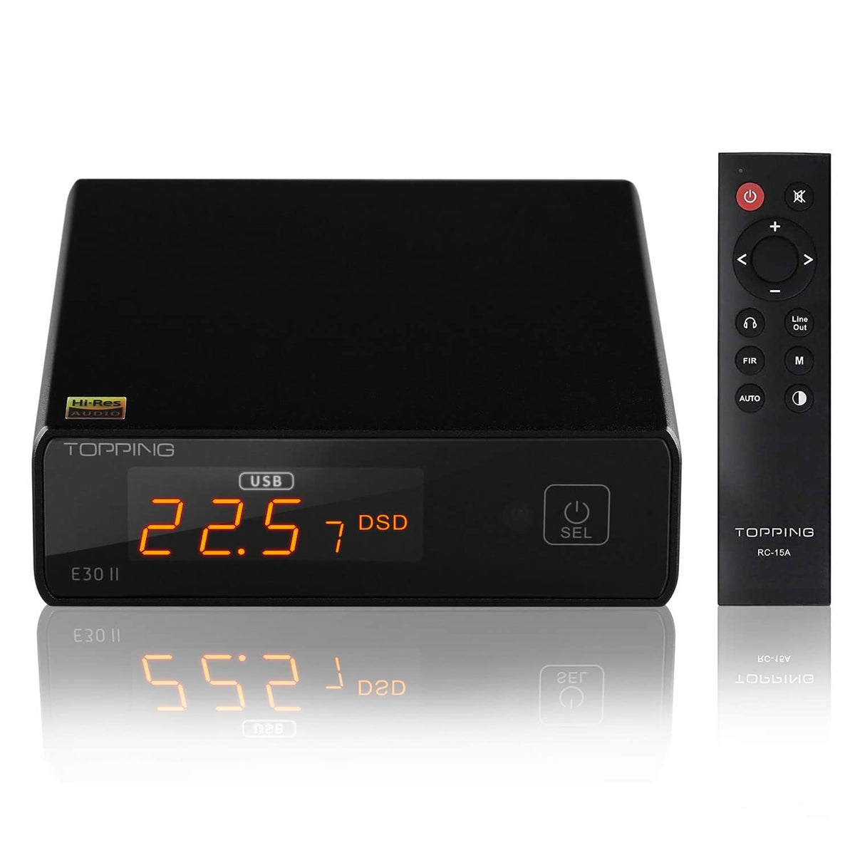 Black Hi-Res Audio DAC Preamp B193