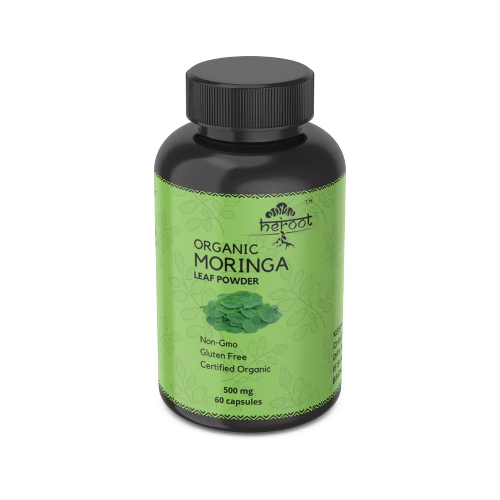 Organic Moringa Capsules 120 Capsules U6605