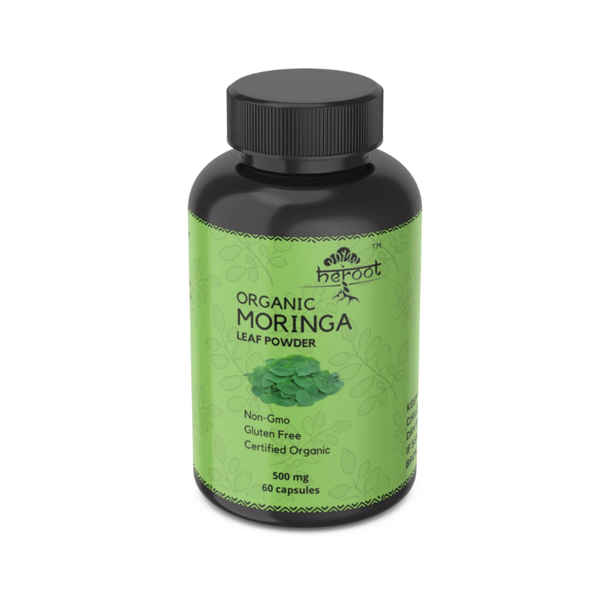 Organic Moringa Capsules 120 Capsules U6605