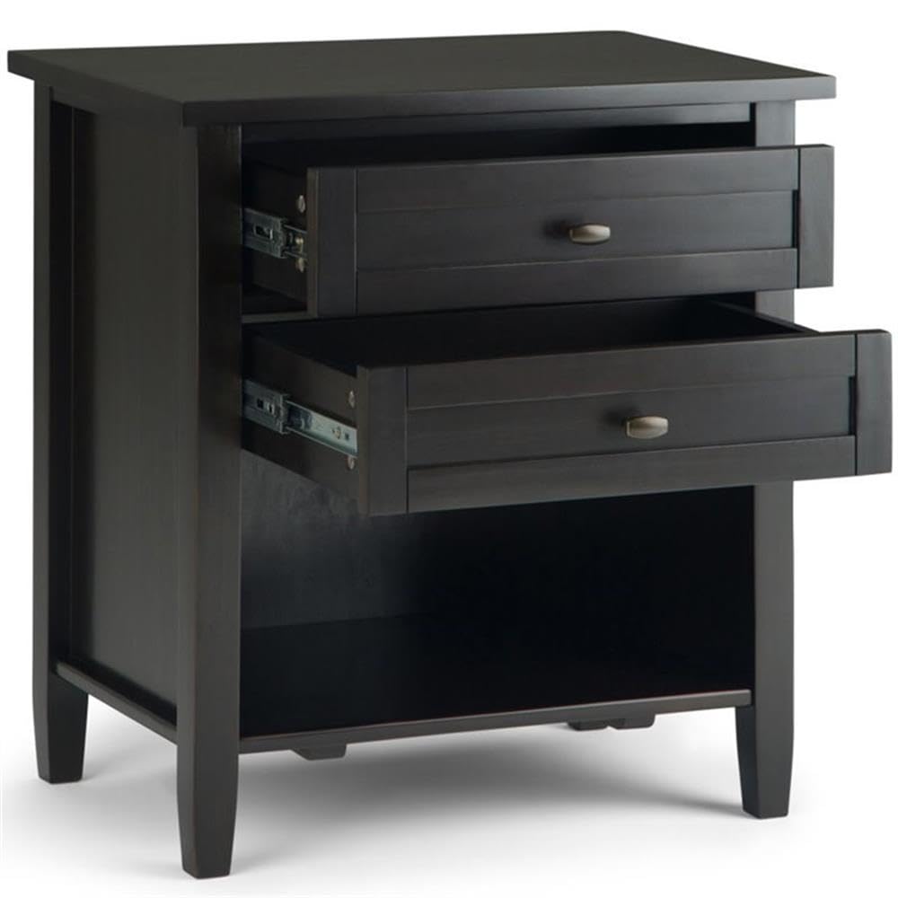 2-Piece Wood Nightstand Set E9737