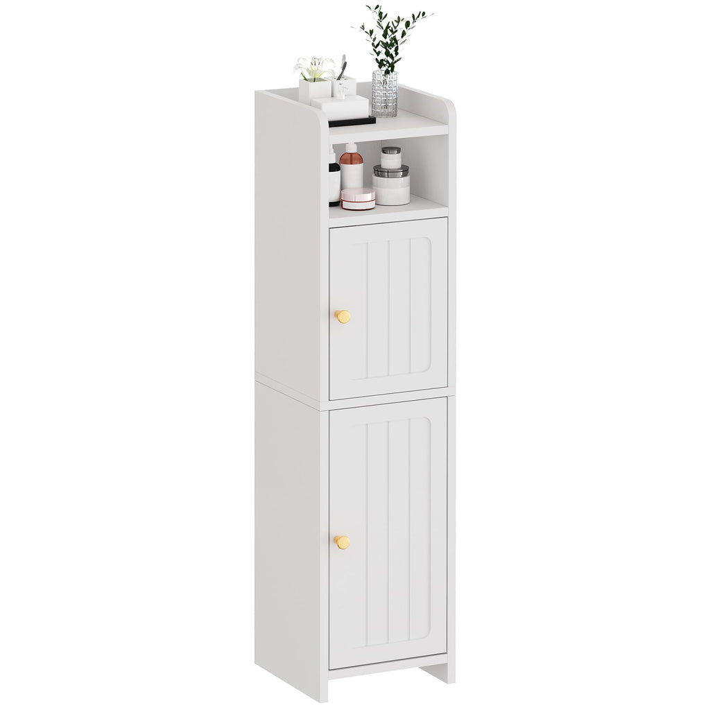 Small 2 Doors Narrow Bathroom Storage Cabinet U28123