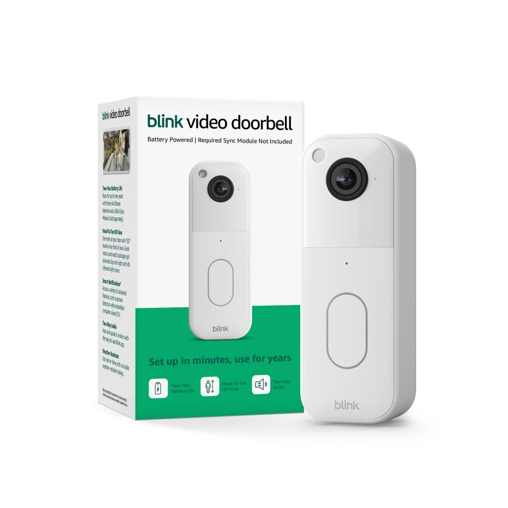 White Video Doorbell Q611