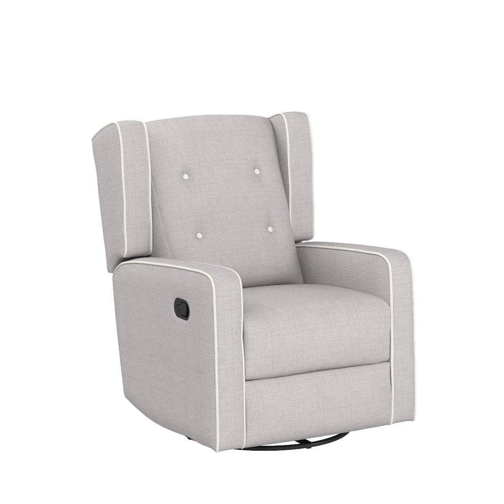 Grey Swivel Rocker Recliner Chair C556