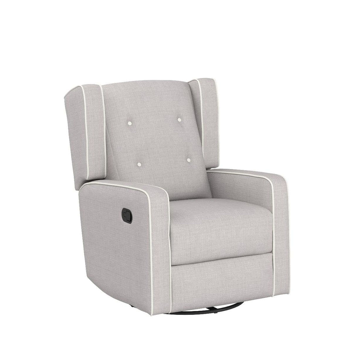 Grey Swivel Rocker Recliner Chair C556