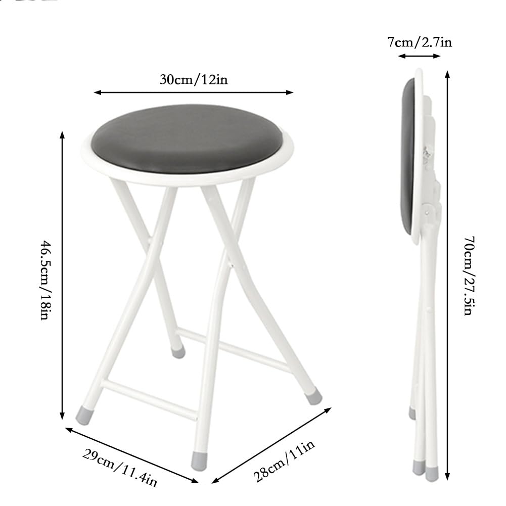 Black Folding Bar Stool N5051