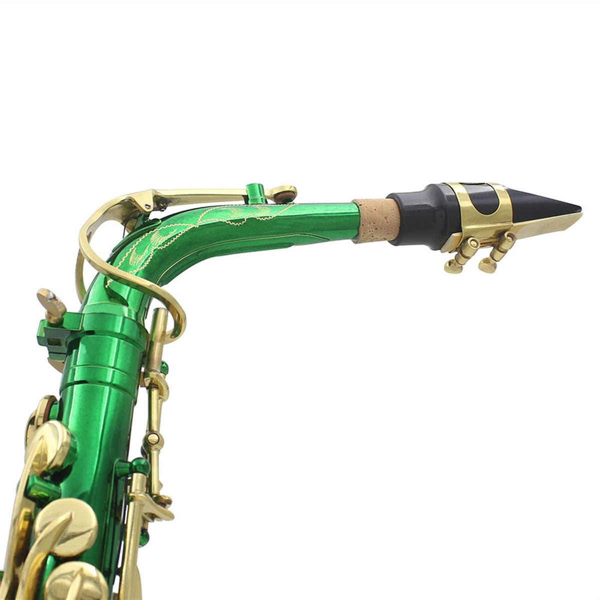 Green E-Flat Alto Saxophone I303801