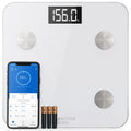 White Digital Bathroom Bluetooth Scale A3250