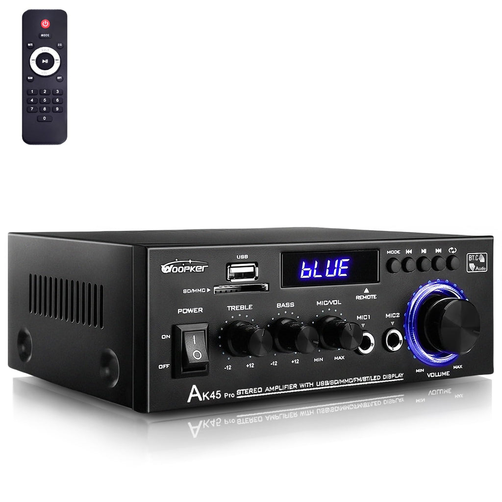 400W 2 Channel Bluetooth 5.0 Stereo Audio Amplifier H645090