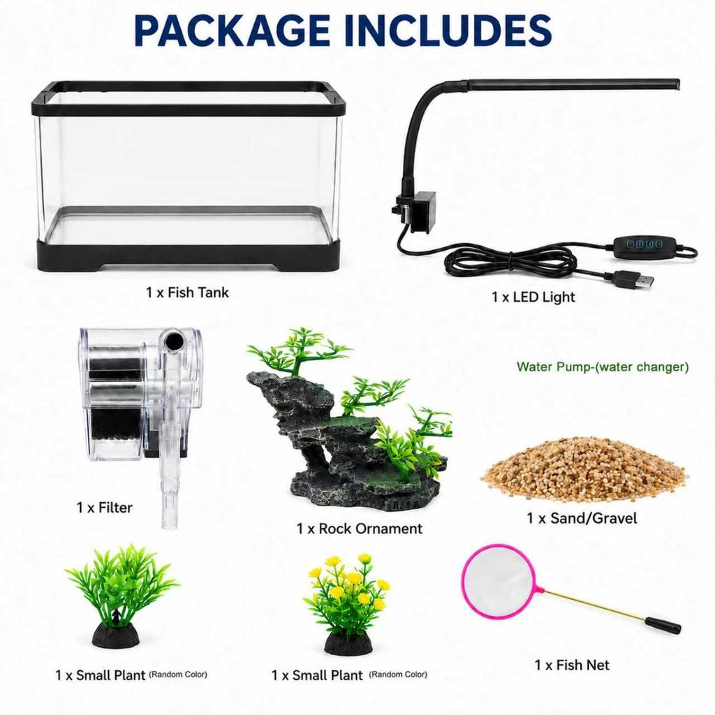 3 Gallon Fish Tank Starter Kit M189