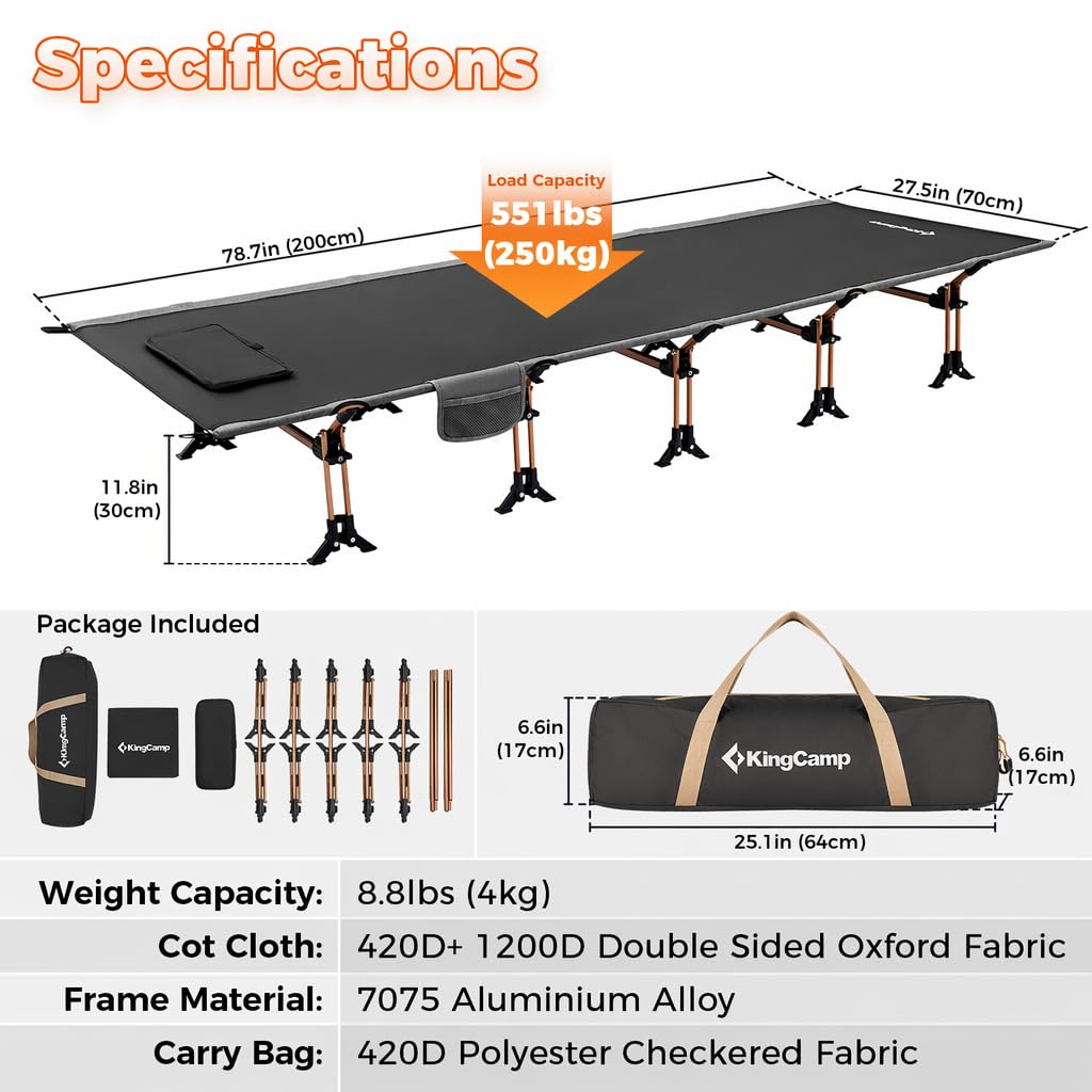 Lightweight Camping Cot C15449