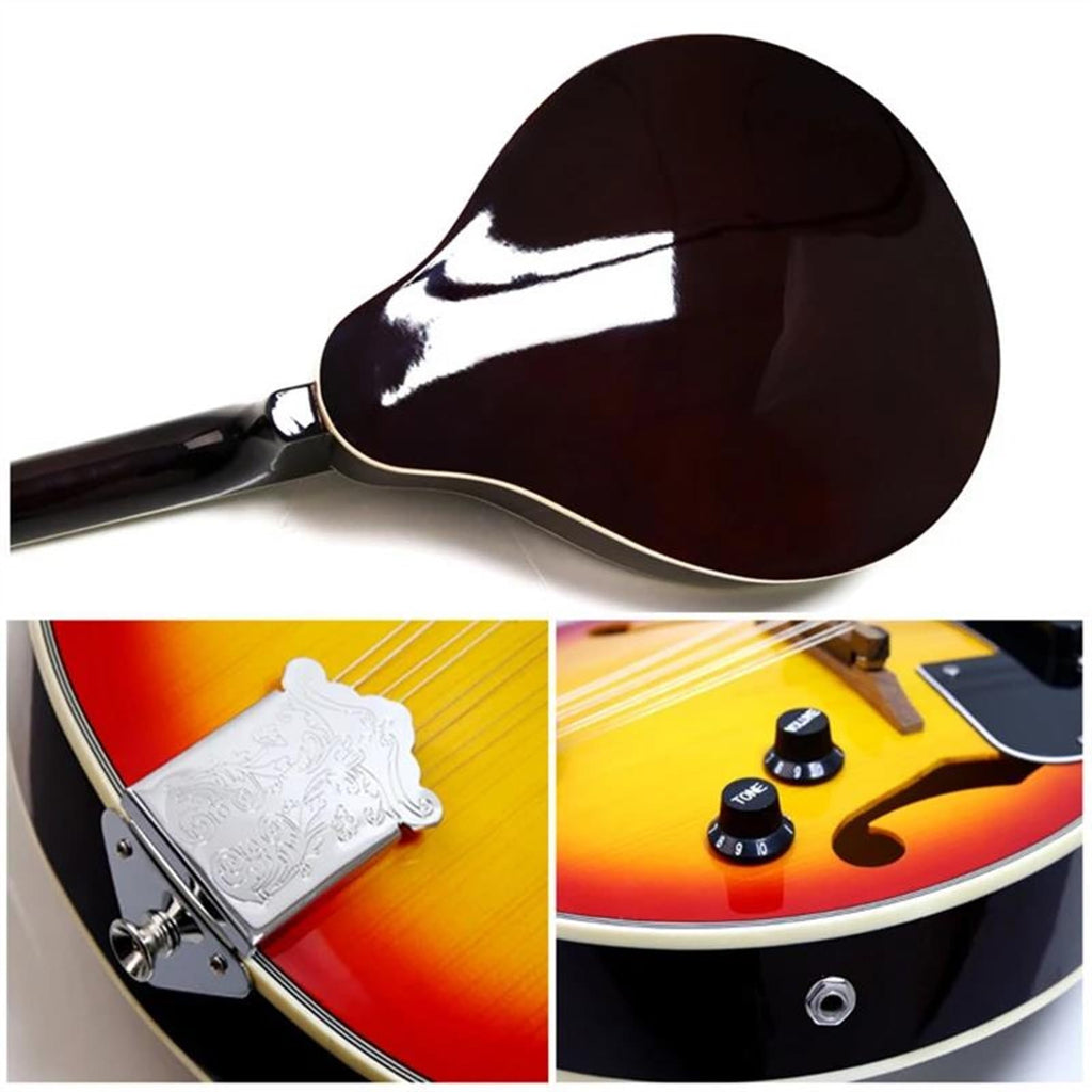 Electric Mandolin 8 Strings Spruce Sunburst Q451