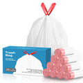 13.2 Gallon Tall Kitchen Drawstring Trash Bags, 200 Count Unscented Leak Proof K338743