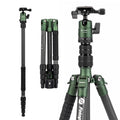 60" Carbon Fiber Camera Tripod with Ball Head and Monopod G974
