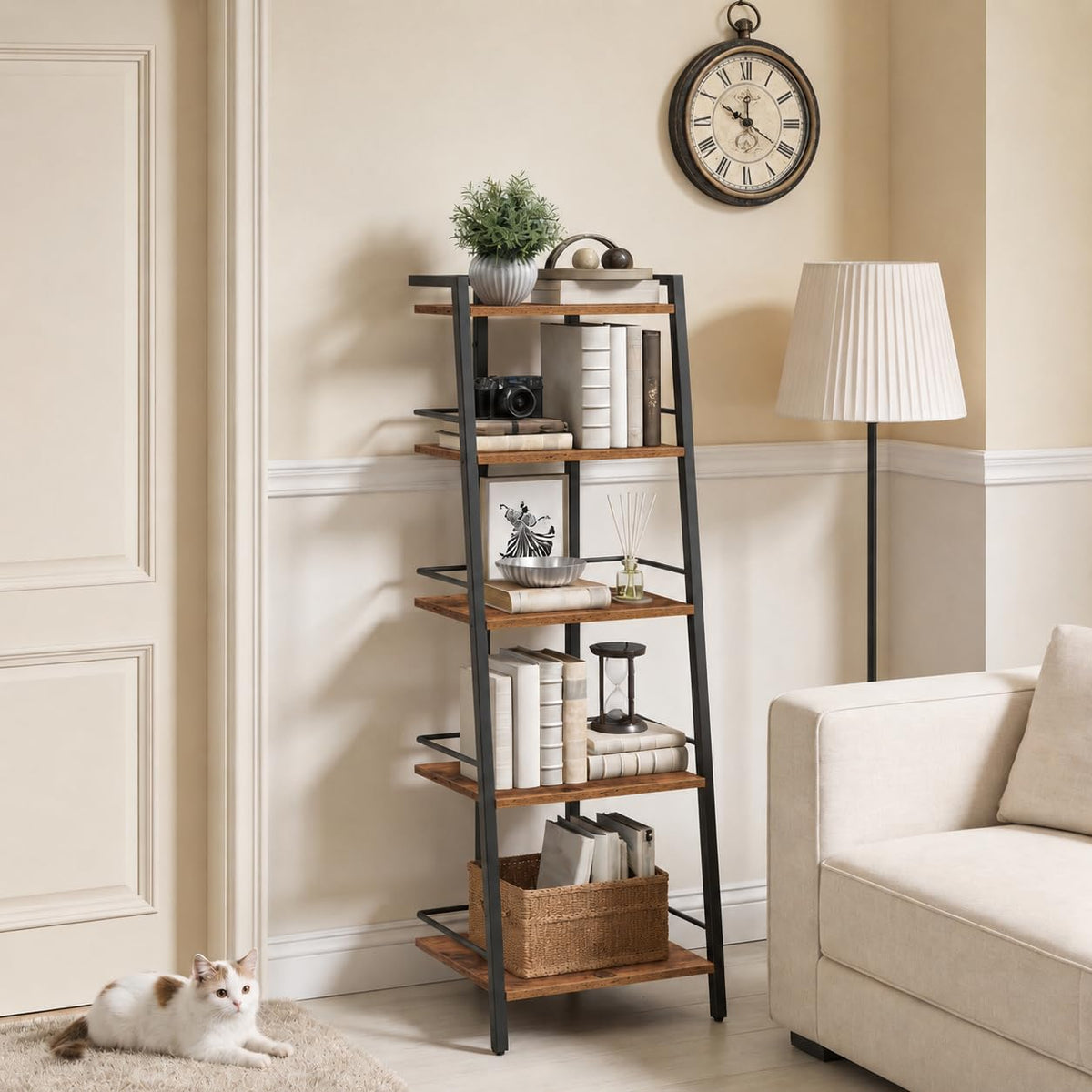 5-Tier Ladder Book Shelf J359339