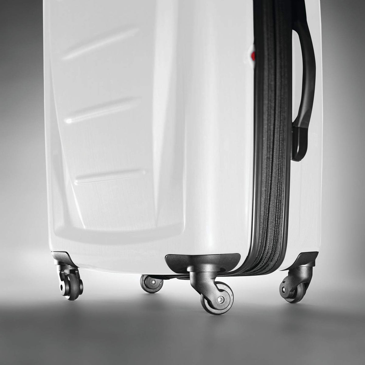 Hardside Luggage with Spinner Wheels, Carry-On 20-Inch, Brushed White F43363