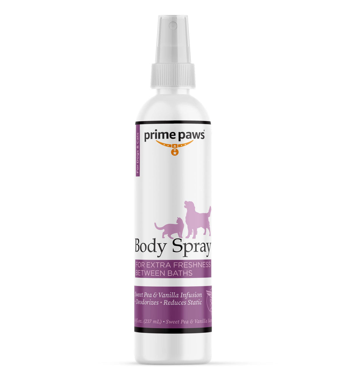 Sweet Pea & Vanilla Scent 8 oz Pet Body Spray I4240