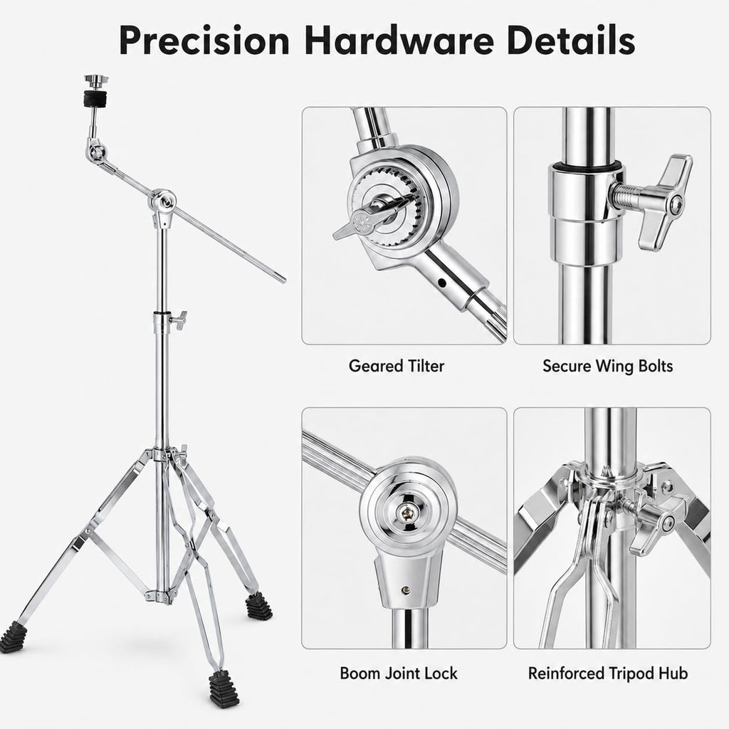 Adjustable Boom Cymbal Stand C418