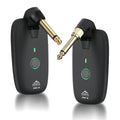 Wireless Guitar System Transmitter Receiver 7-Channel Rechargeable Black H99865