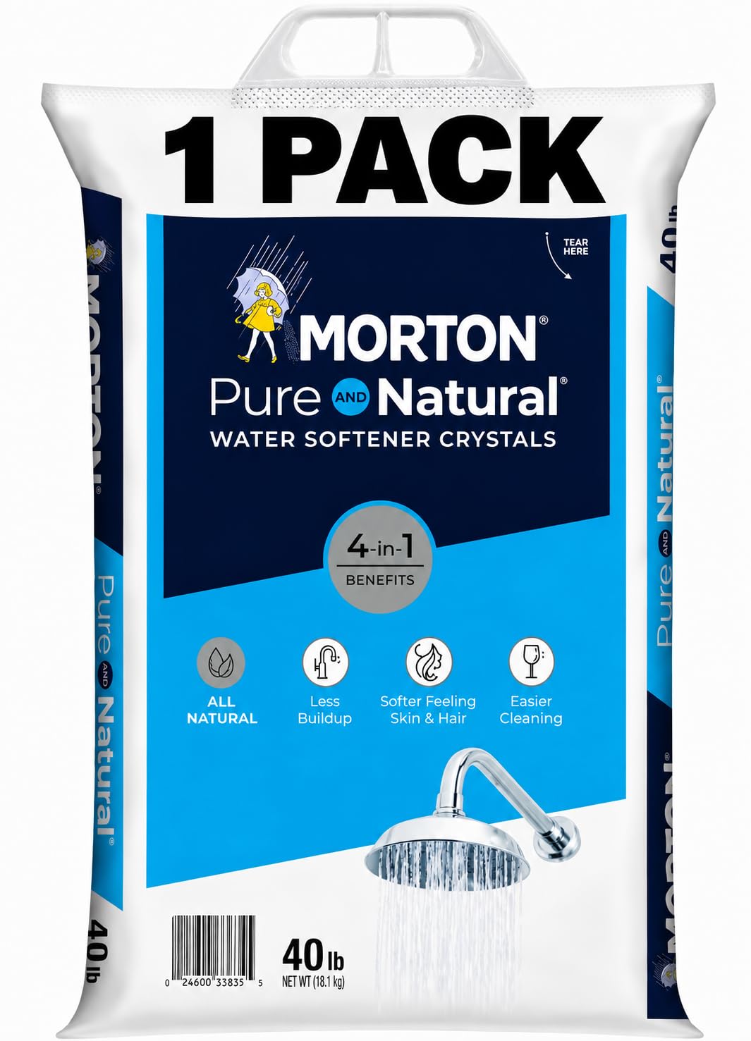 Water Softener Salt Crystals 40 pounds C482708