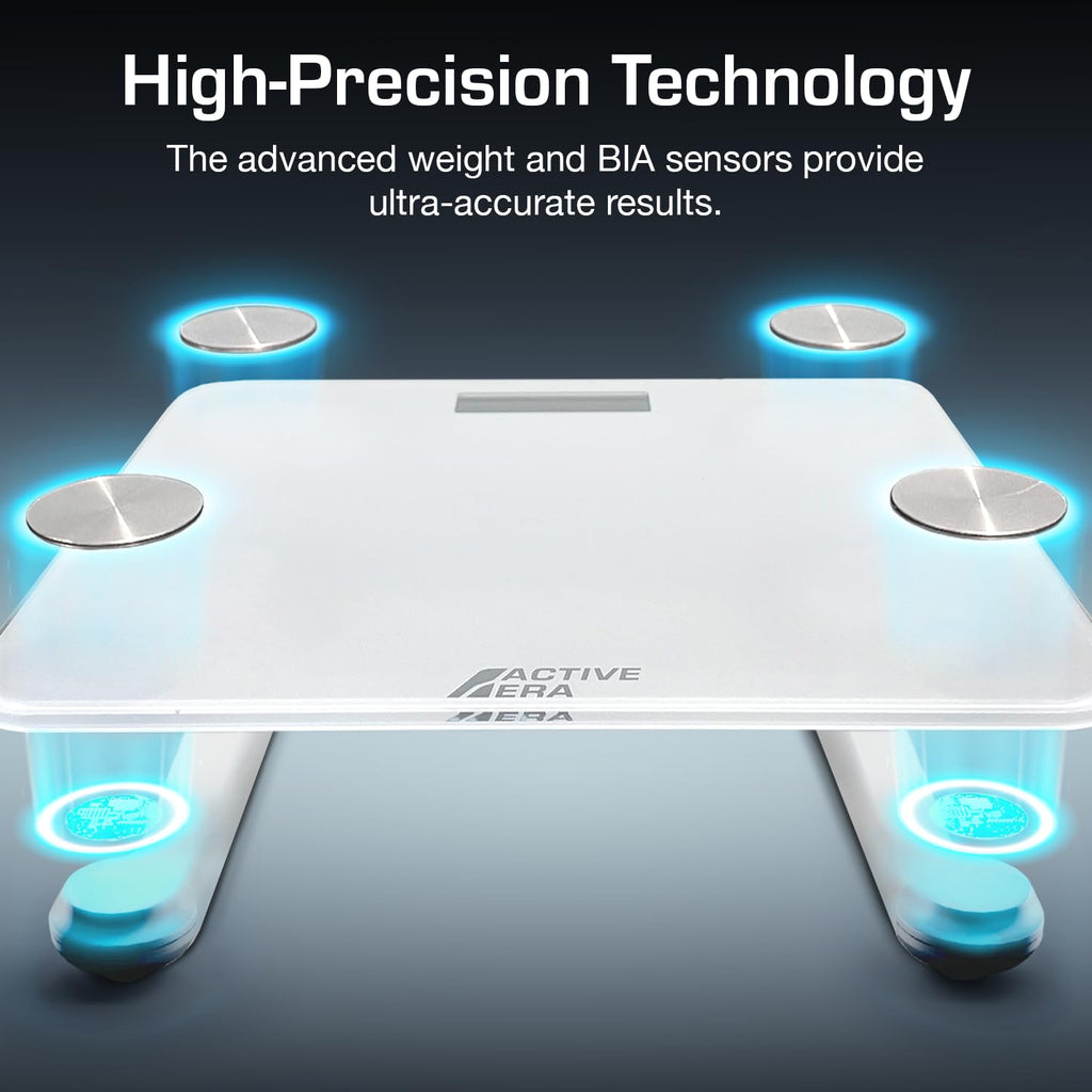 White Digital Bathroom Bluetooth Scale A3250
