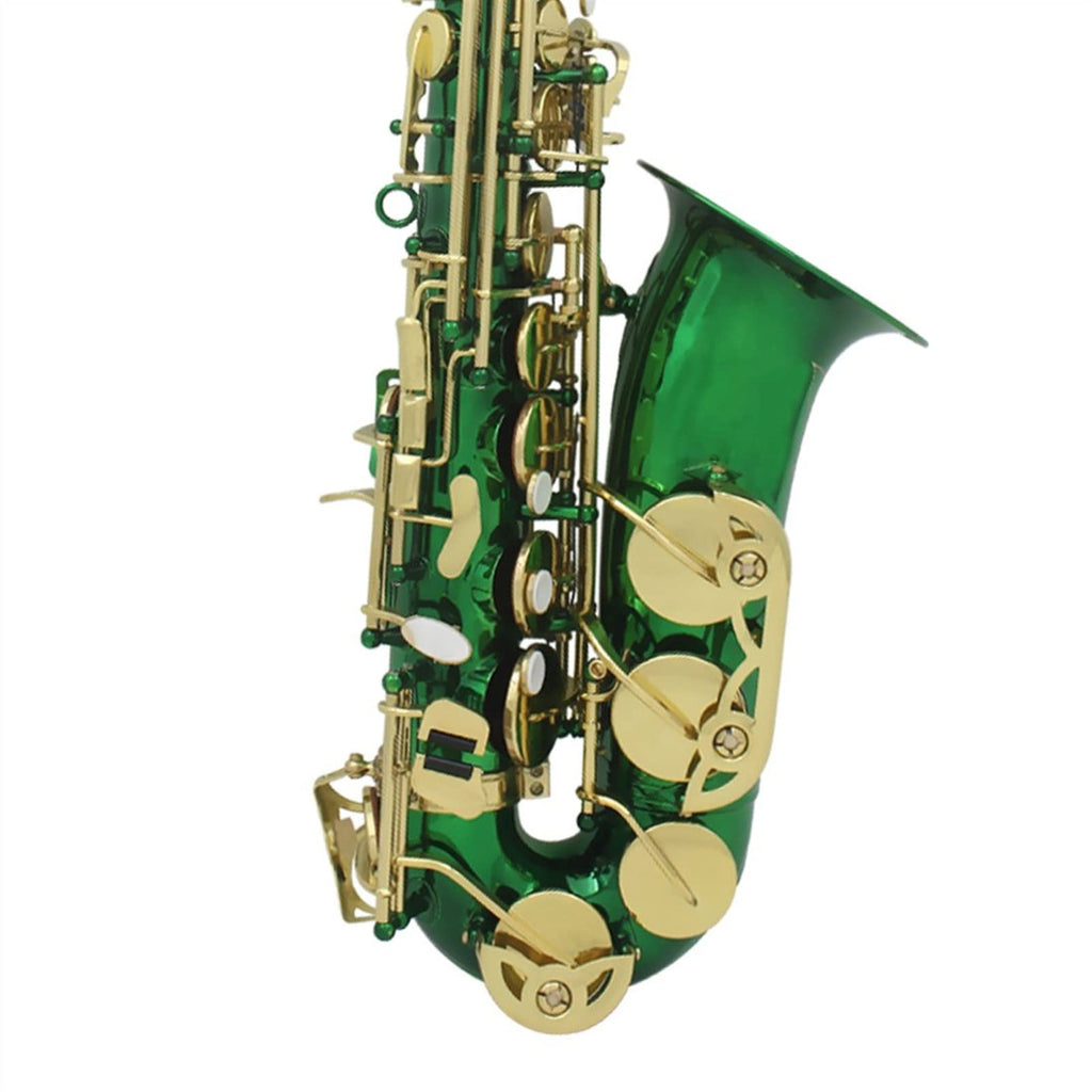 Green E-Flat Alto Saxophone I303801
