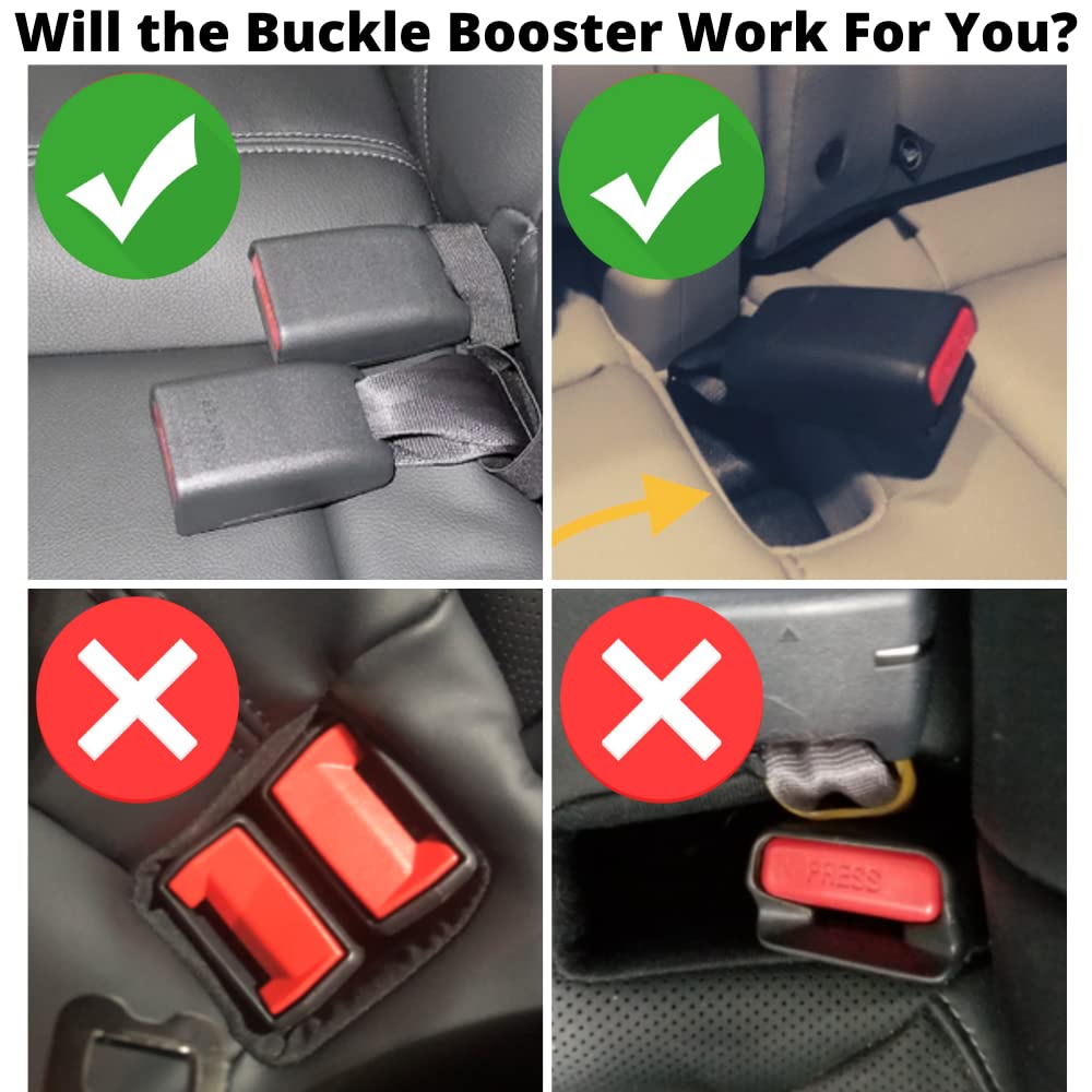 Seat Belt Buckle Booster 2-Pack I3338