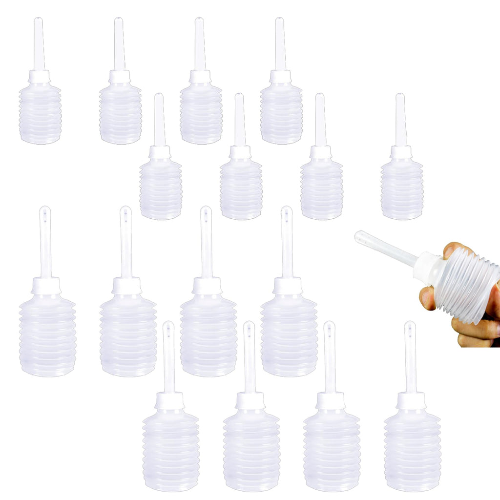 16Pcs 50ml/180ml Disposable Douche Bottles Y2250