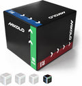 3-in-1 Foam Plyometric Box with Wood Core R76436