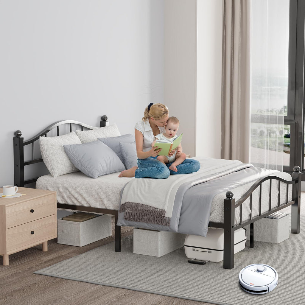 Full Size Bed Frames with Headboard C4549