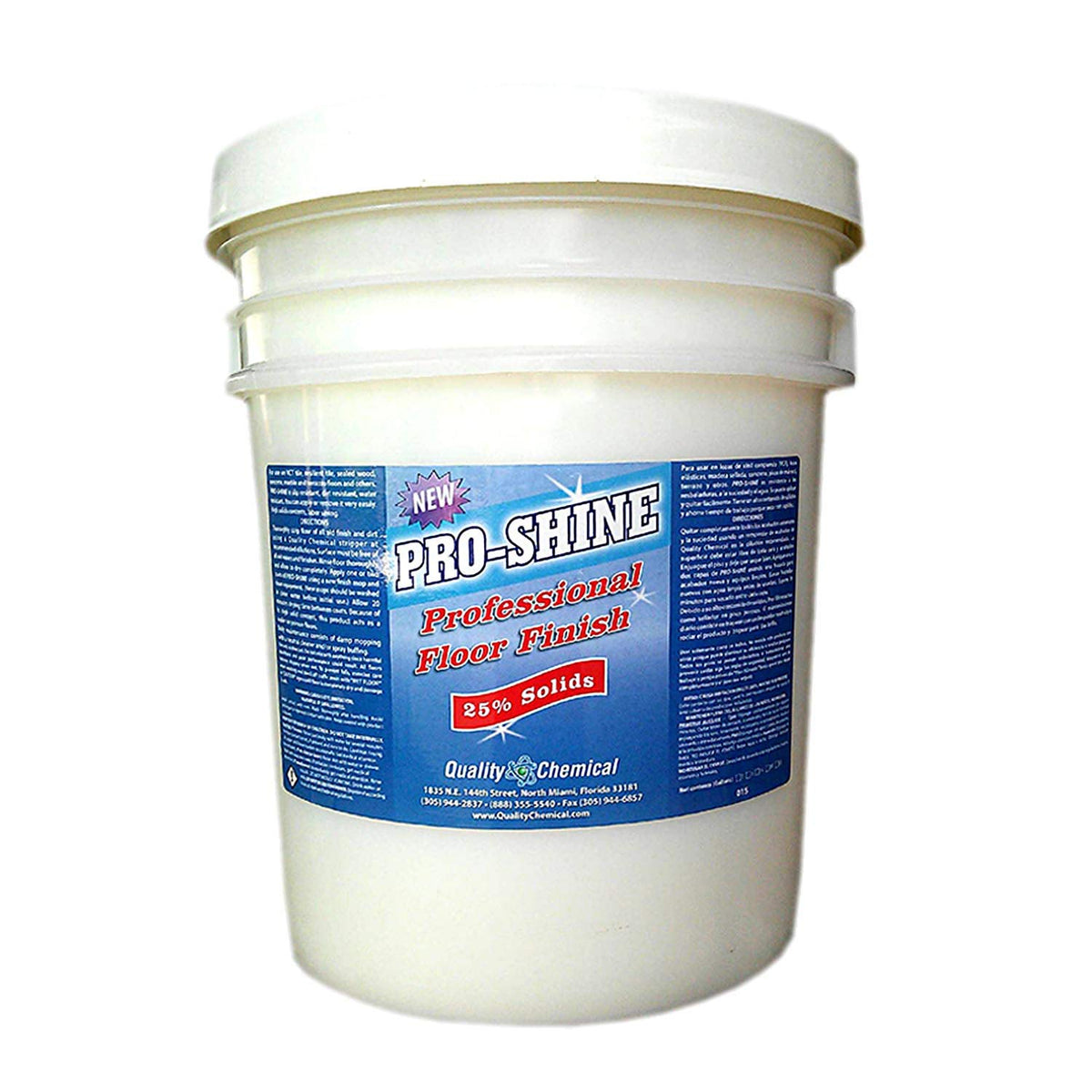 High Shine Floor Finish Wax 640 oz U665552