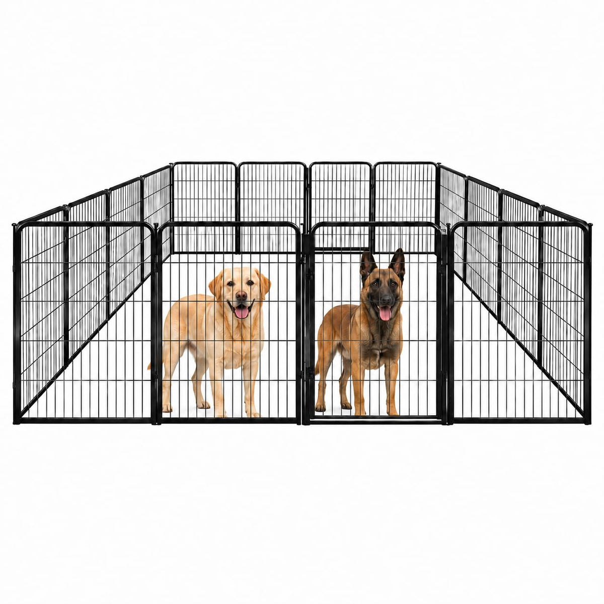 40 inch 16 Panels Heavy Duty Metal Dog Playpen U603