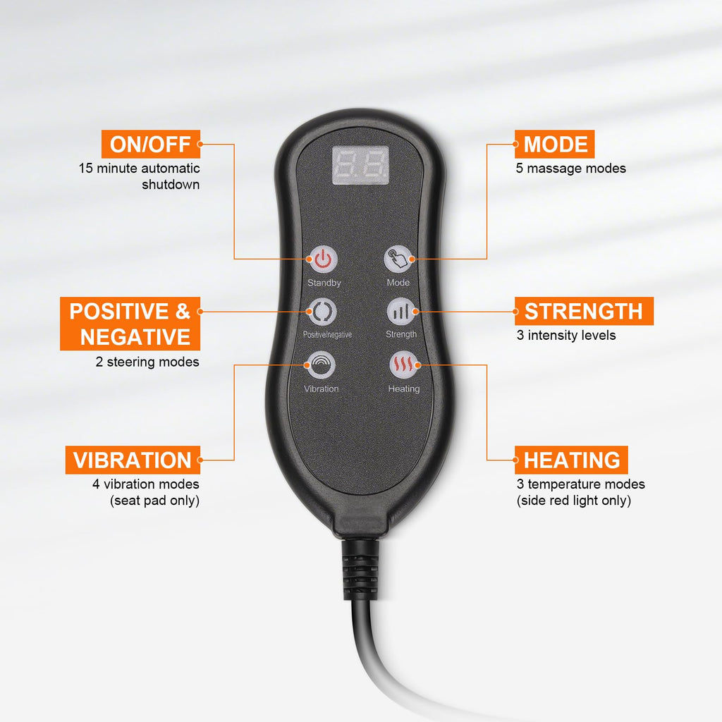 Shiatsu Neck Back Massager with Foot Massager C25150