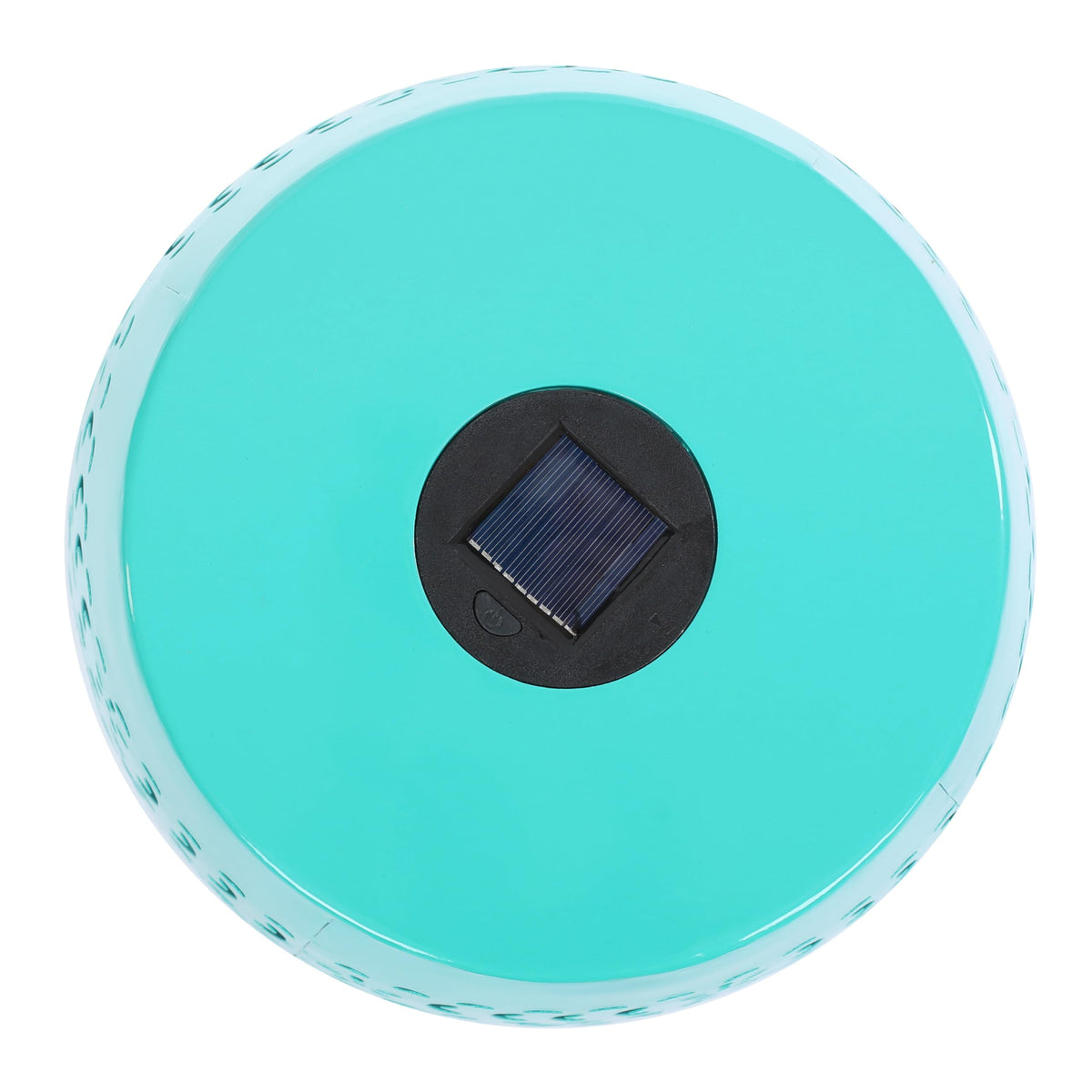 Teal Metal Patio Side Table O2242