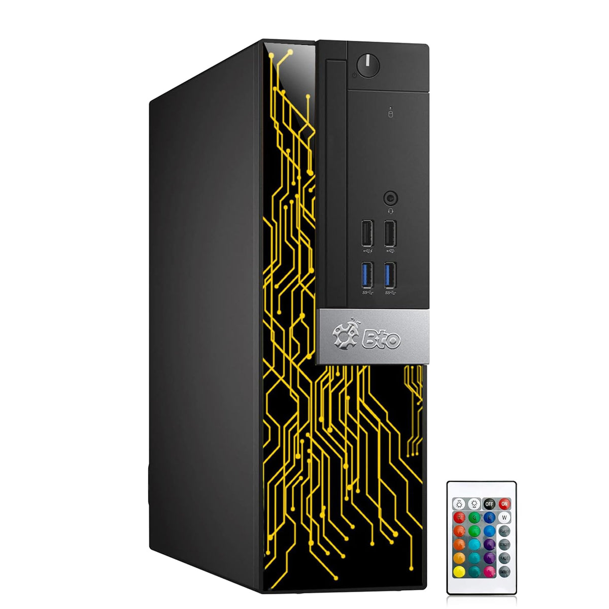 RGB Gaming PC with 24 Inch Monitor Intel i5 16GB RAM 512GB SSD Z929