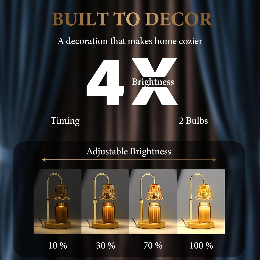 Candle Warmer Lamp with Timer S820539