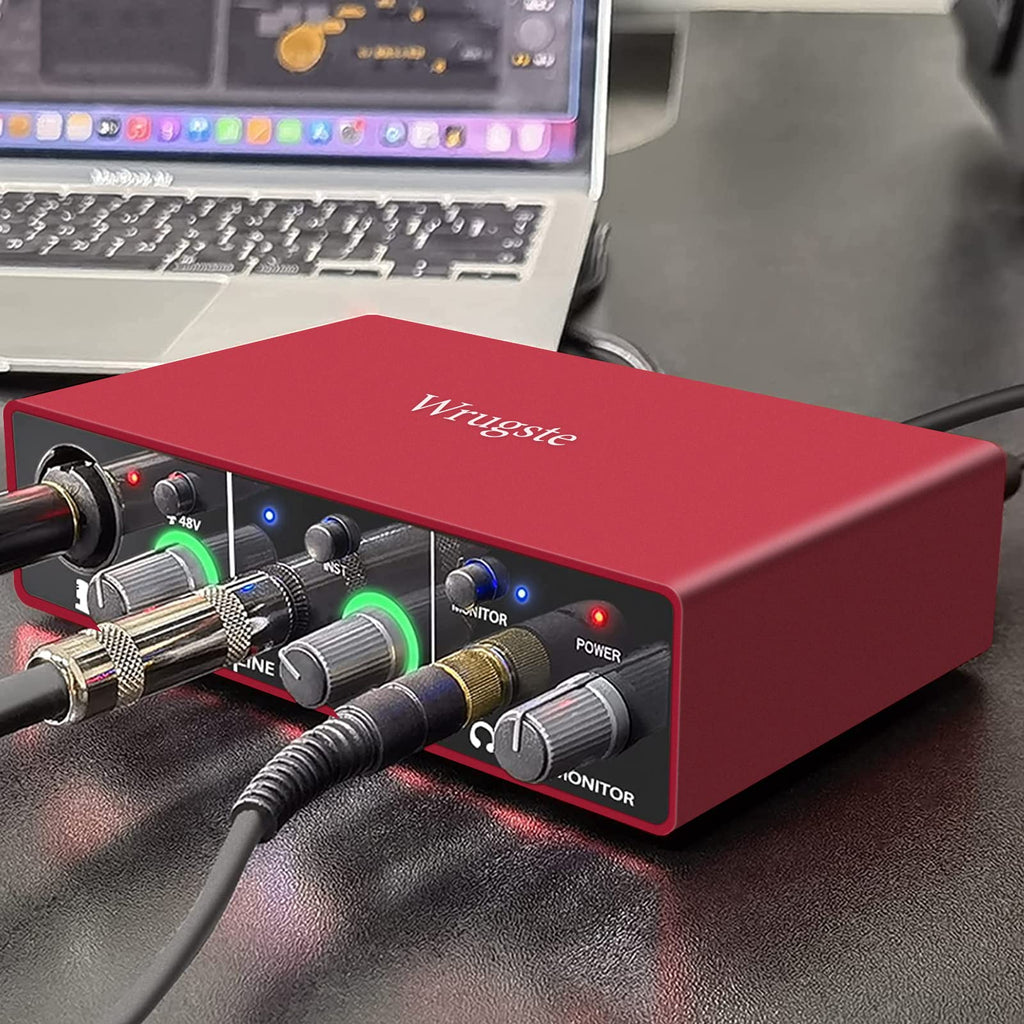 USB Audio Interface 24Bit/192kHz 48V Phantom Power W354
