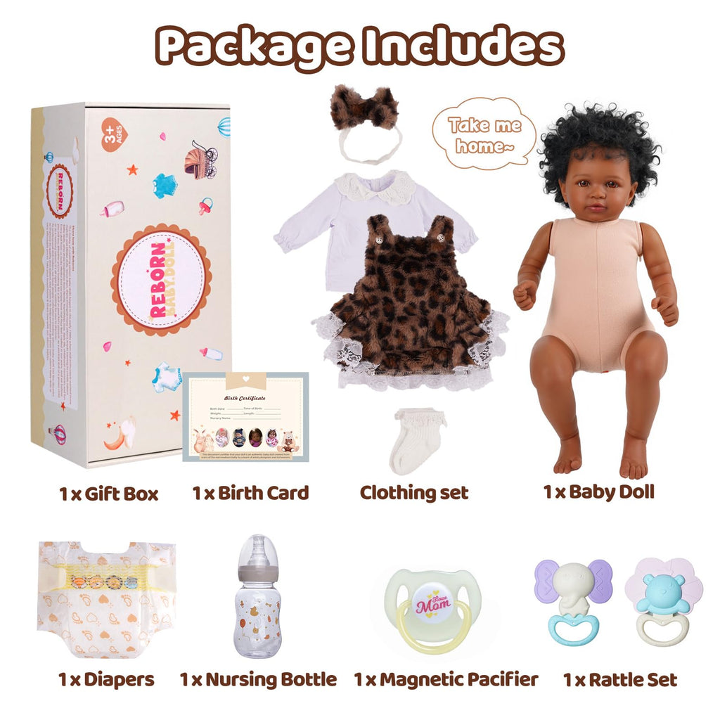 20 Inch Lifelike Baby Dolls with Accessories Z8229