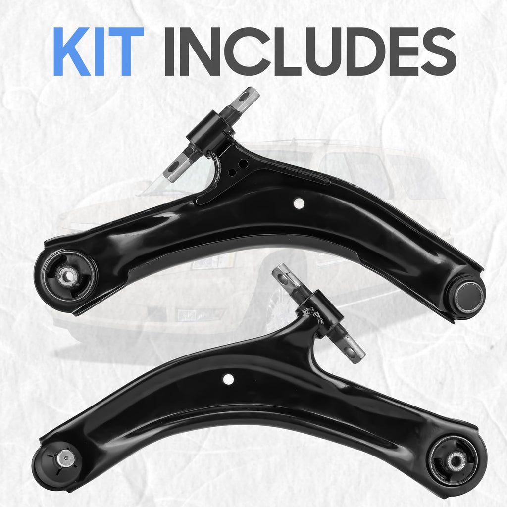 Front Lower Control Arms with Ball Joints Suspension Kit 2pc L437547