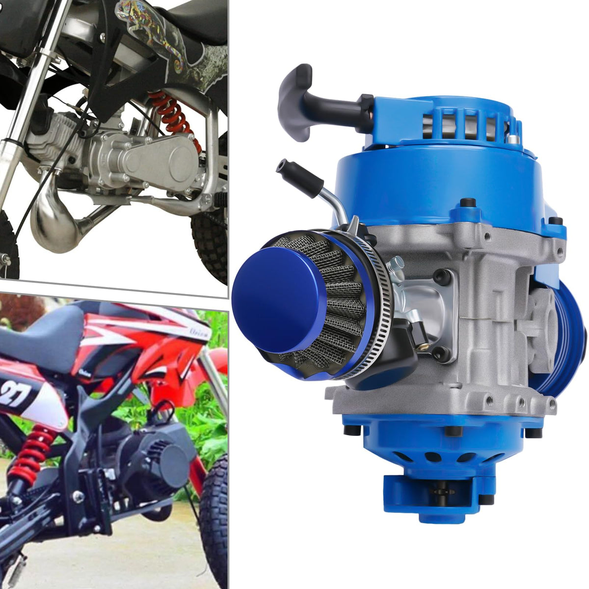 49CC 2-Stroke Air-Cooled Single Cylinder Engine Kit P72138