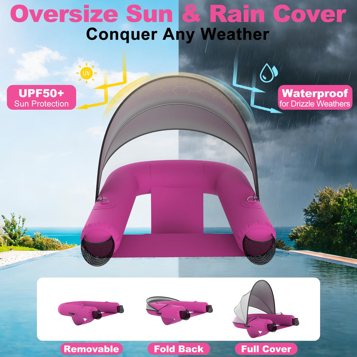 Pool Float with Canopy W117111