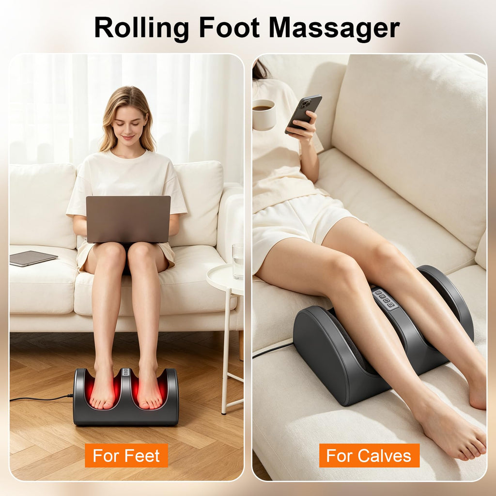 Shiatsu Neck Back Massager with Foot Massager C25150