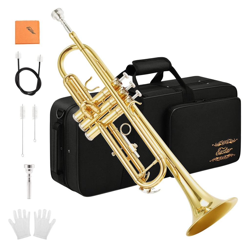 Bb Standard Trumpet Set with Hard Case and 7C Mouthpiece R766