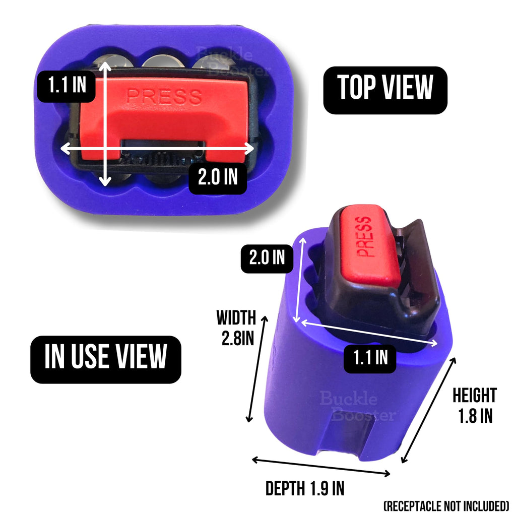 Seat Belt Buckle Booster 2-Pack I3338